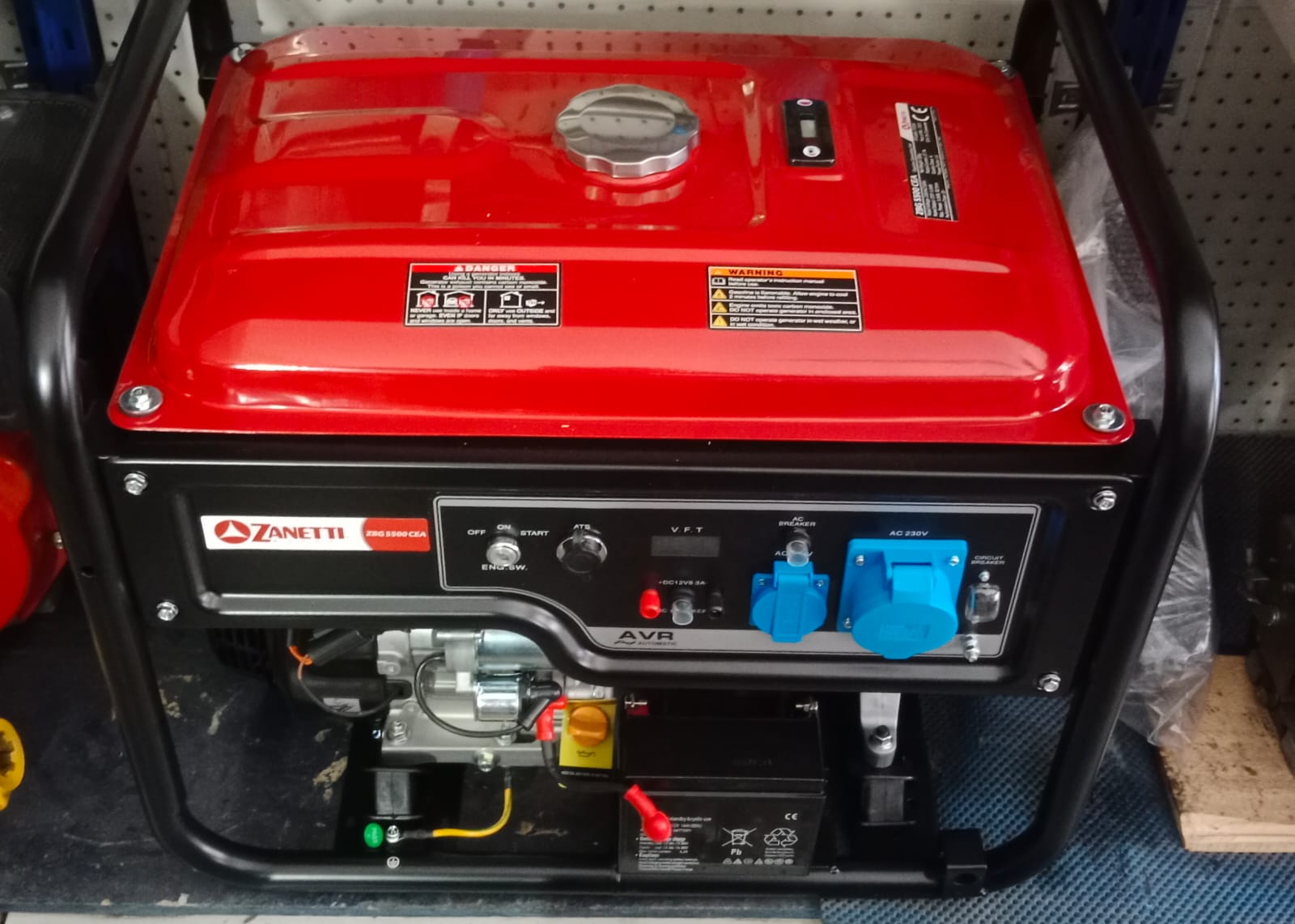 GRUPPO ELETTROGENO ZANETTI 5.5 kW